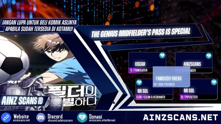 The Genius Midfielder’s Pass Is Special Chapter 21 - halaman 1