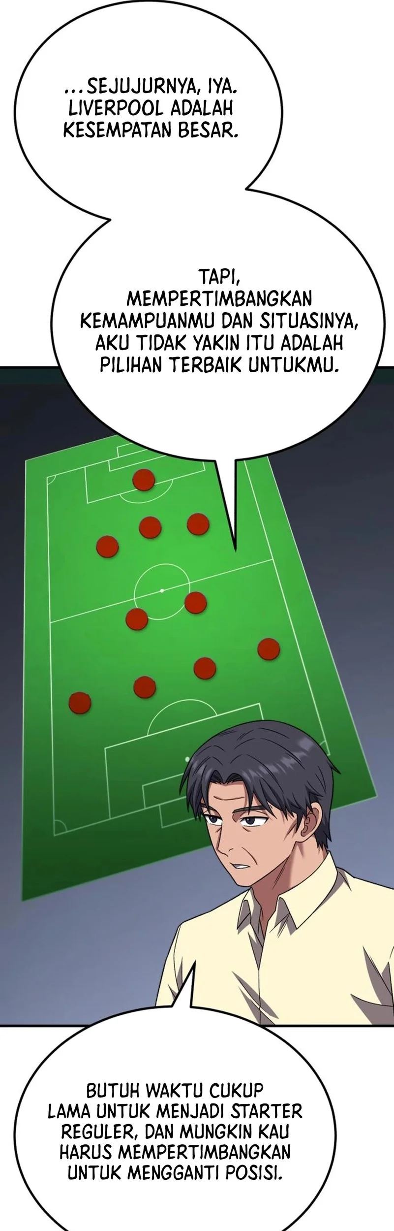 The Genius Midfielder’s Pass Is Special Chapter 33 - halaman 45