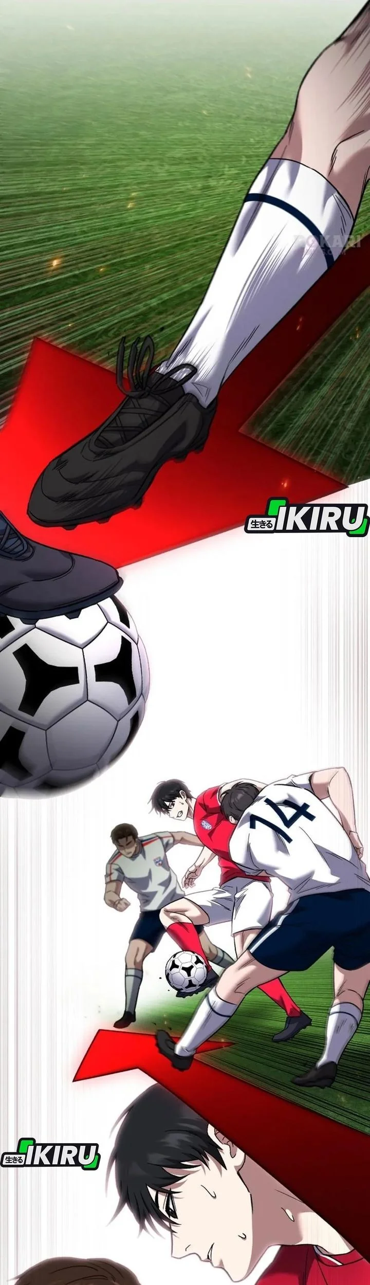 The Genius Midfielder’s Pass Is Special Chapter 36 - halaman 32