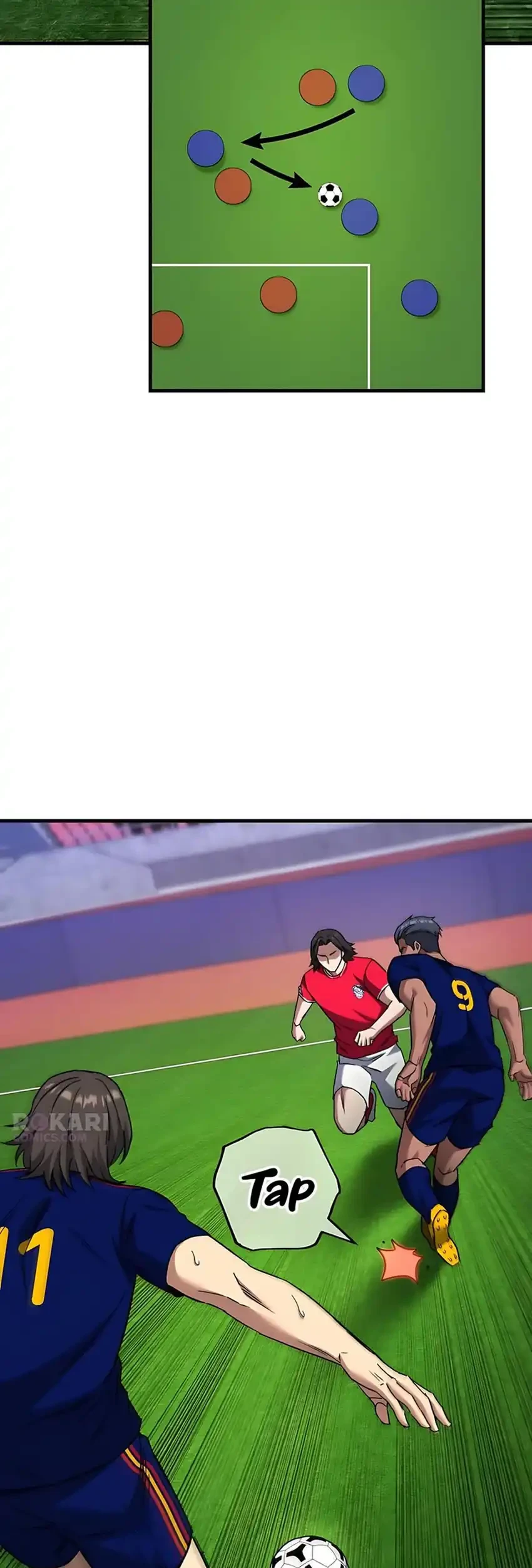The Genius Midfielder’s Pass Is Special Chapter 37 - halaman 89