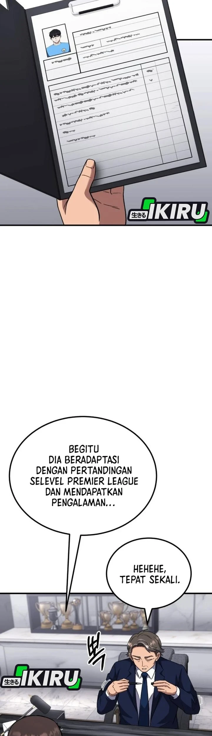 The Genius Midfielder’s Pass Is Special Chapter 58 - halaman 31