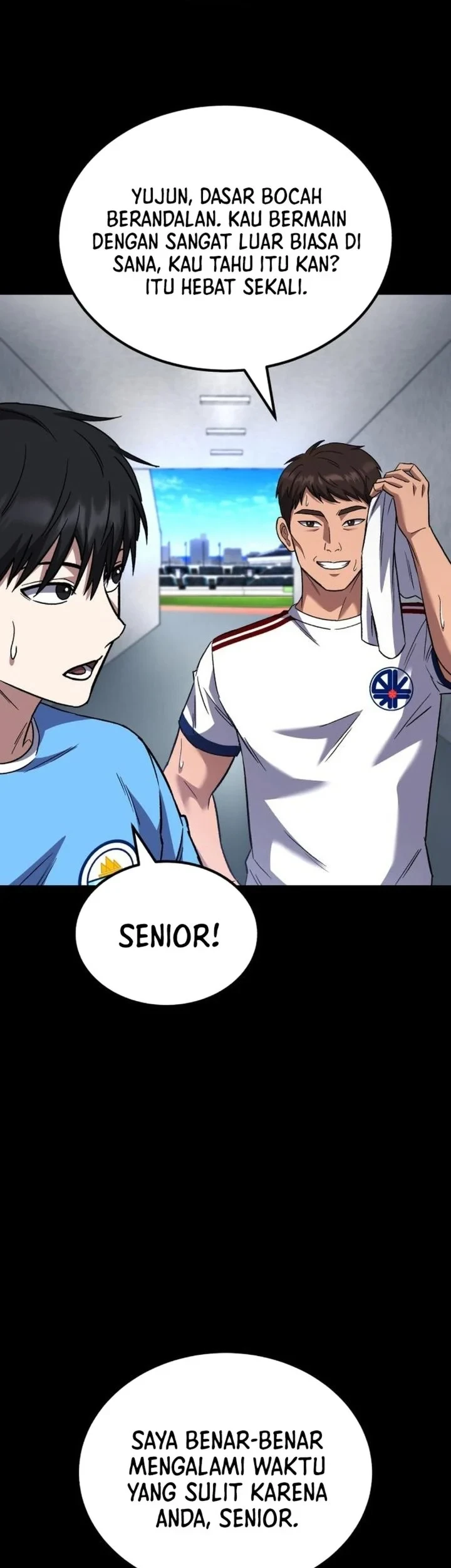 The Genius Midfielder’s Pass Is Special Chapter 58 - halaman 63