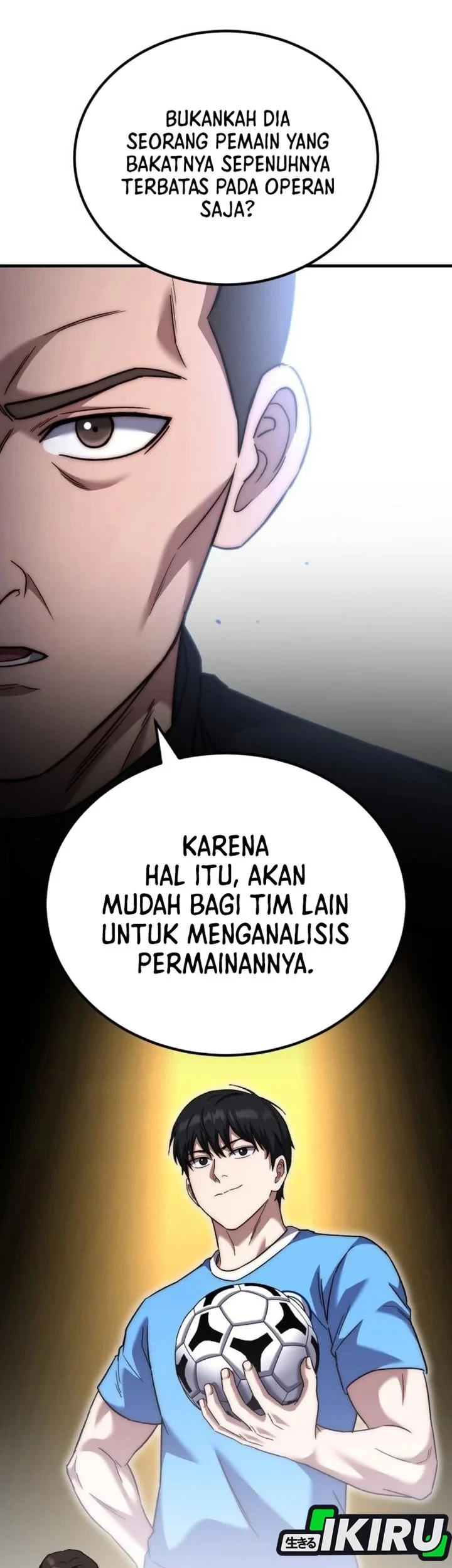 The Genius Midfielder’s Pass Is Special Chapter 58 - halaman 9