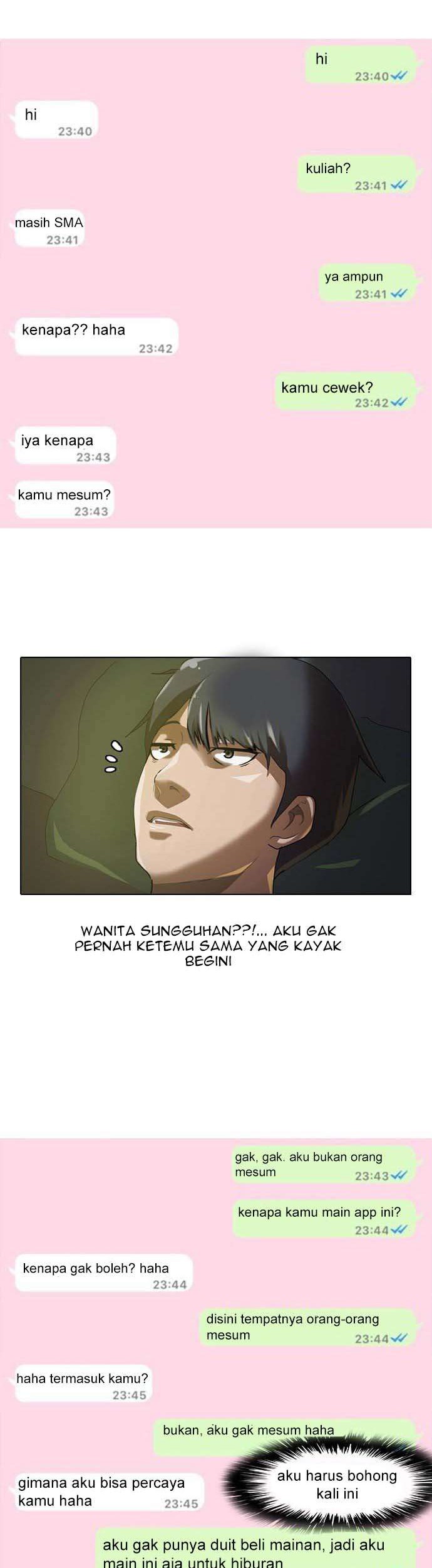 The Girl from Random Chatting! Chapter 1 - halaman 14