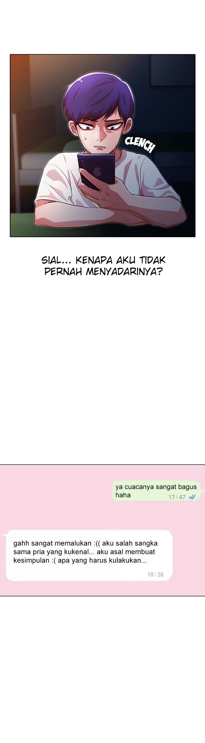 The Girl from Random Chatting! Chapter 101 - halaman 8