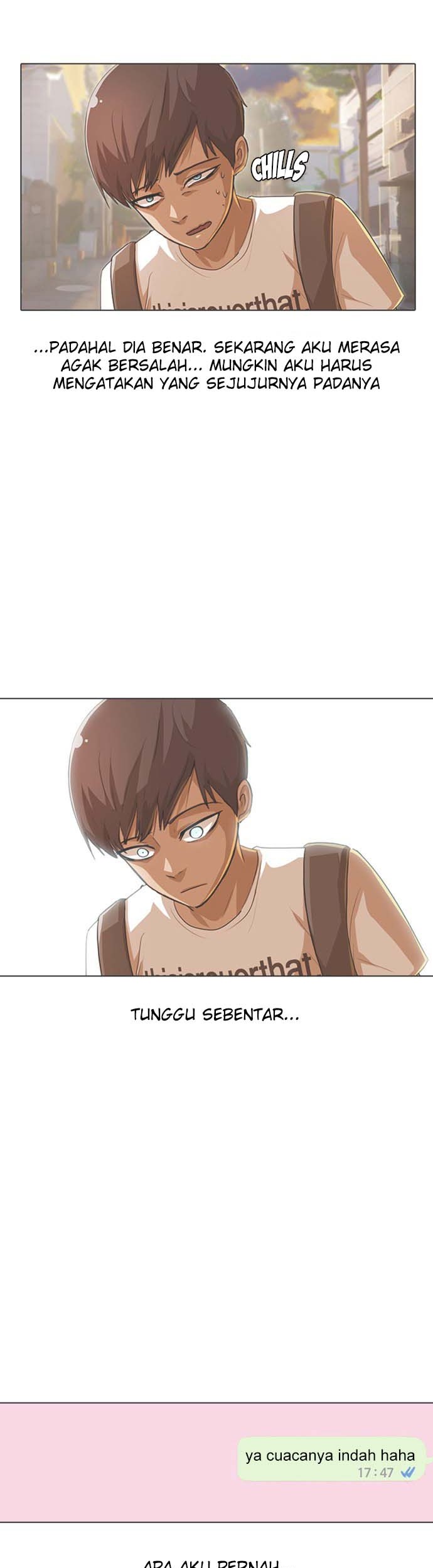 The Girl from Random Chatting! Chapter 101 - halaman 9