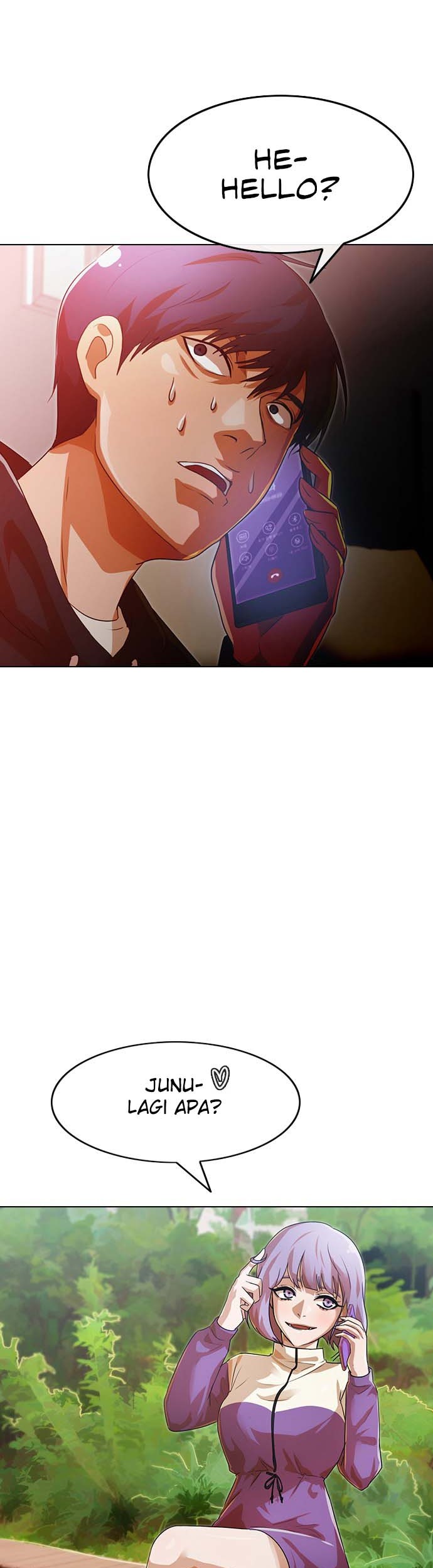 The Girl from Random Chatting! Chapter 107 - halaman 28