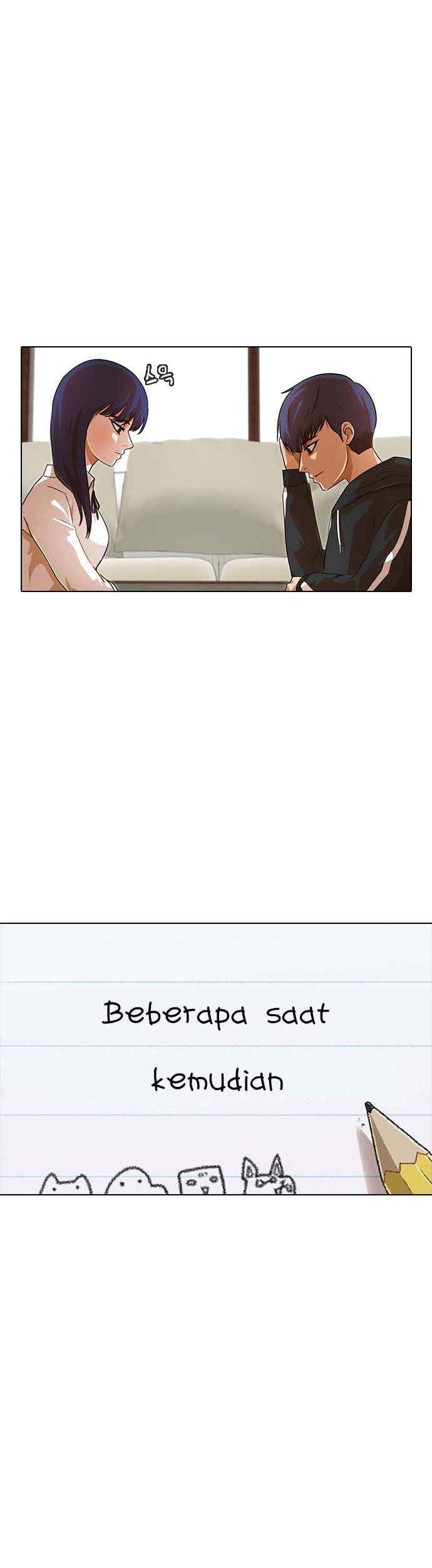 The Girl from Random Chatting! Chapter 107 - halaman 33
