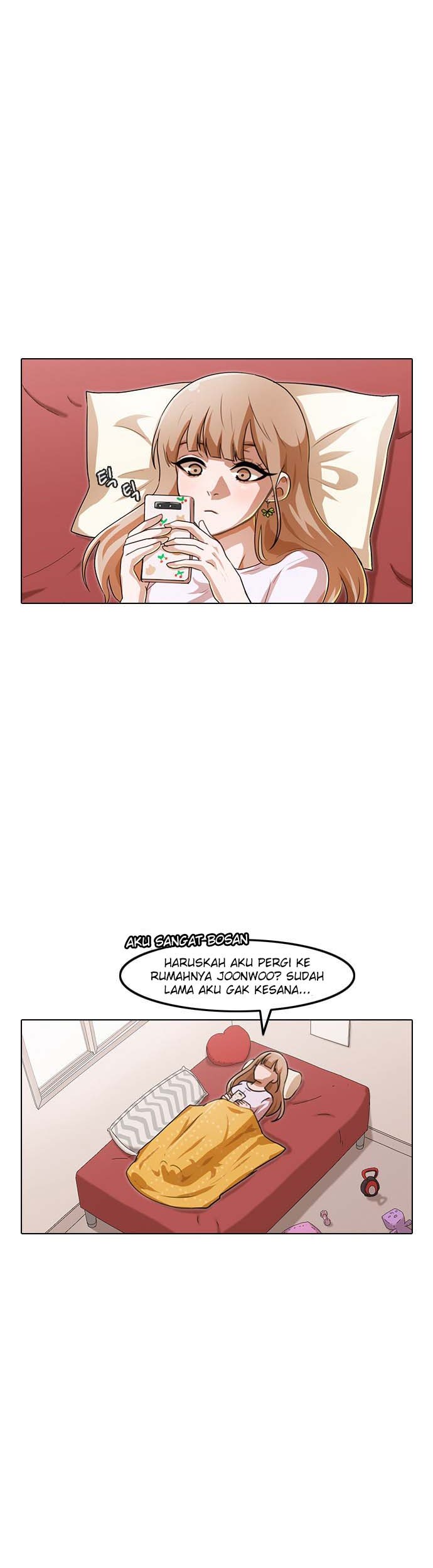 The Girl from Random Chatting! Chapter 107 - halaman 59