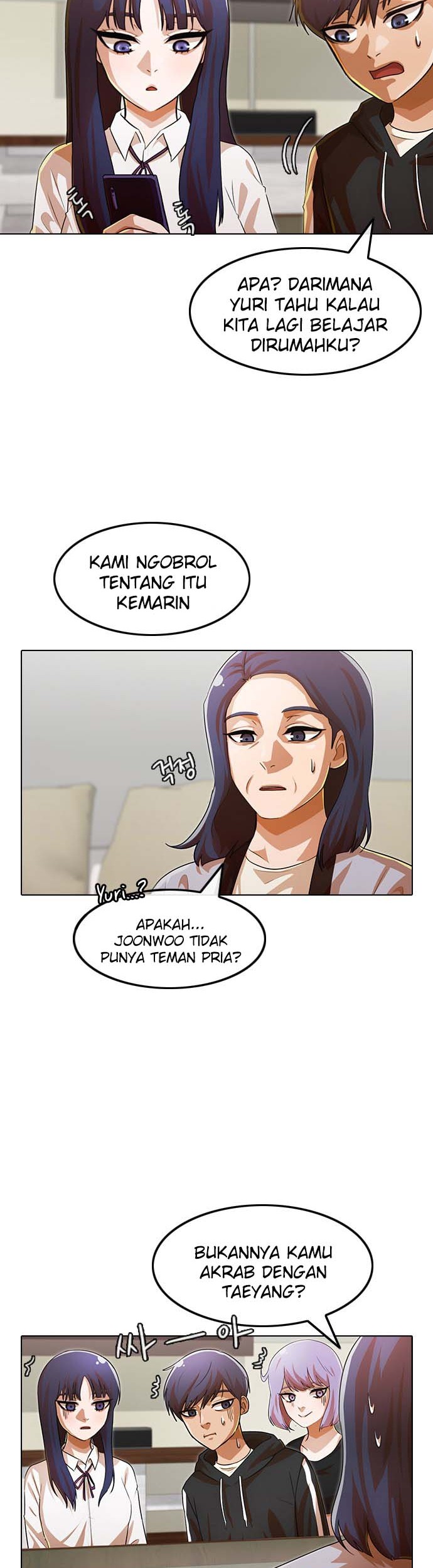 The Girl from Random Chatting! Chapter 108 - halaman 16