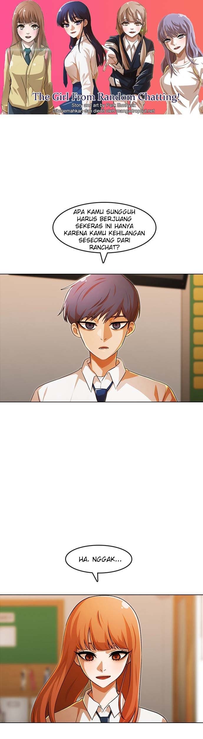 The Girl from Random Chatting! Chapter 110 - halaman 1