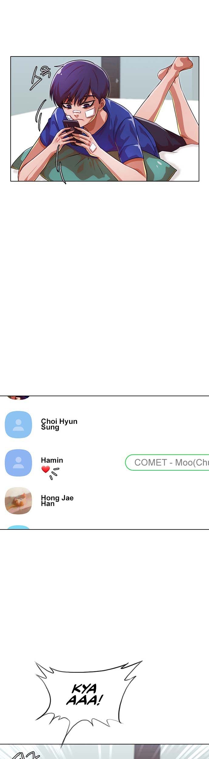 The Girl from Random Chatting! Chapter 117 - halaman 38