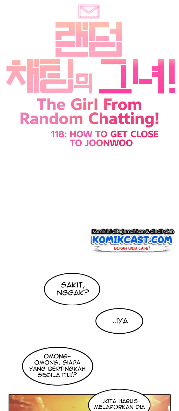 The Girl from Random Chatting! Chapter 118 - halaman 17