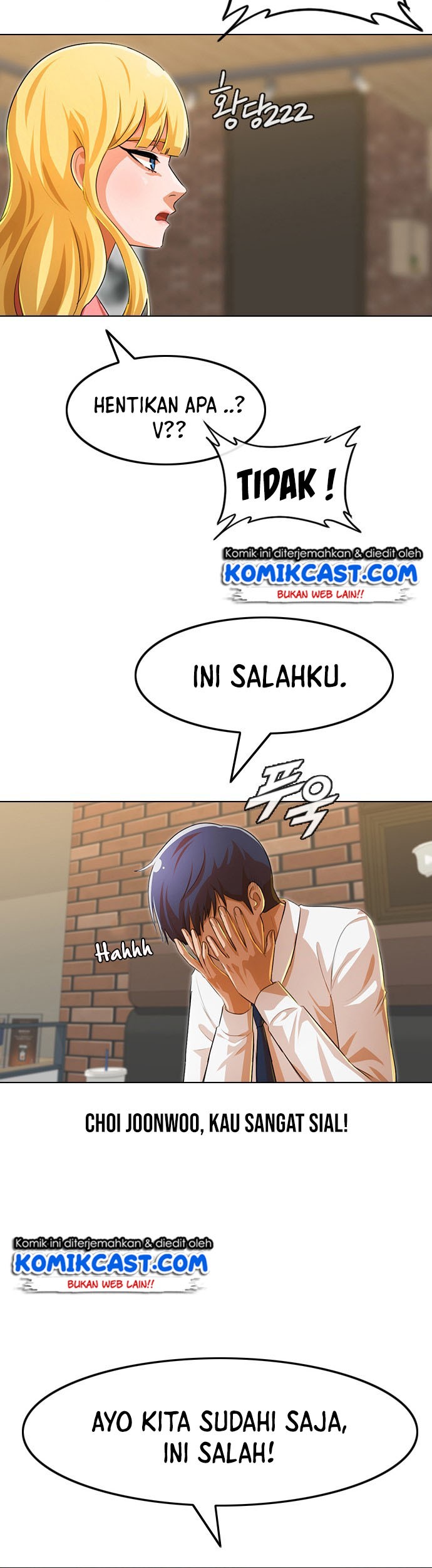 The Girl from Random Chatting! Chapter 129 - halaman 14