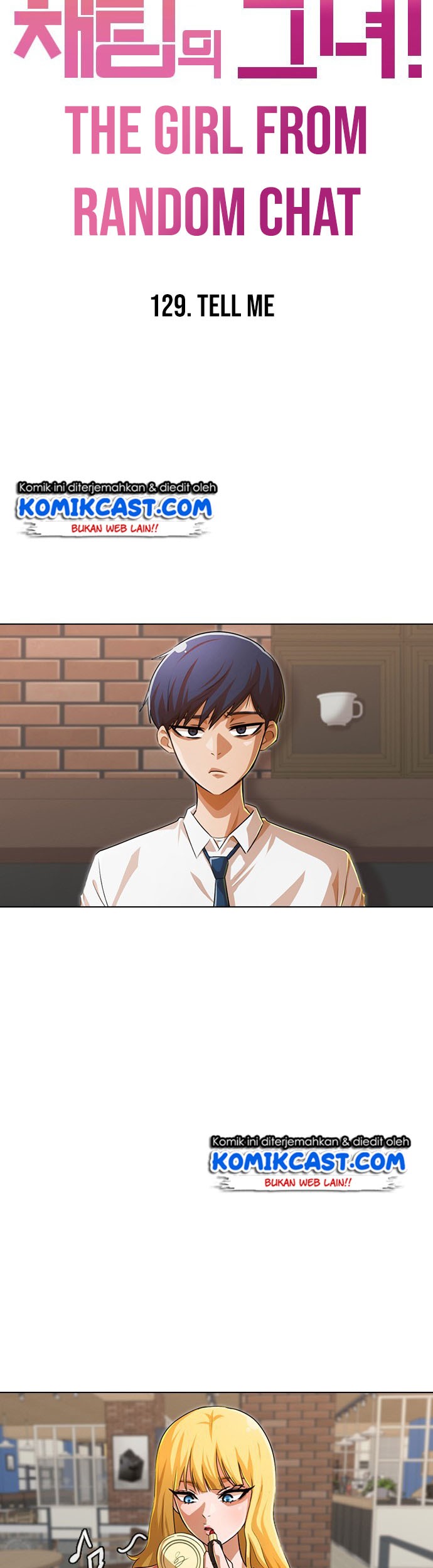 The Girl from Random Chatting! Chapter 129 - halaman 8