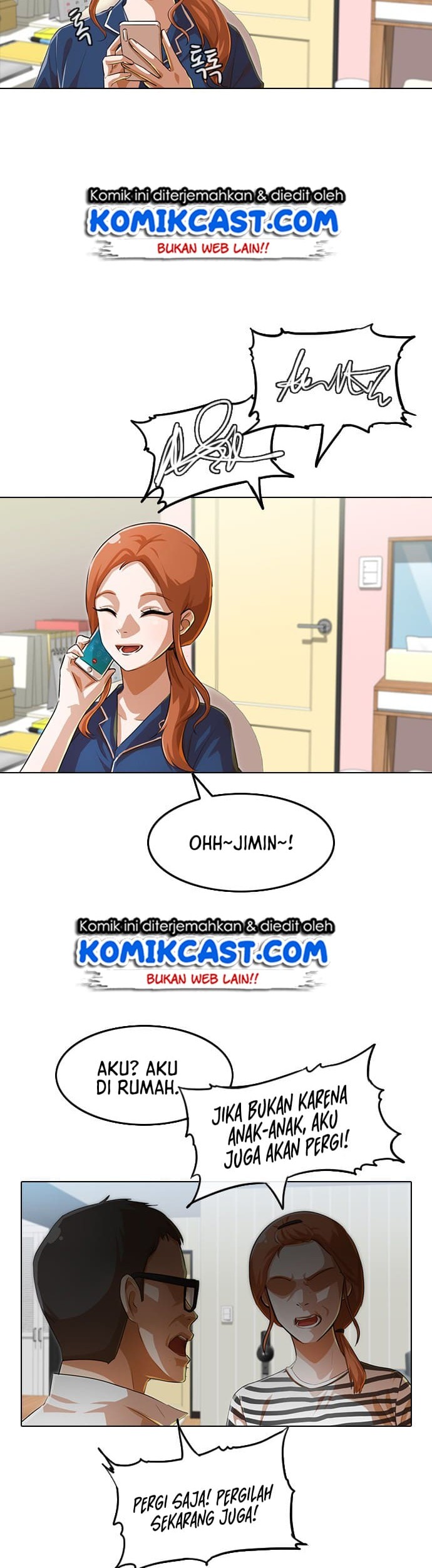 The Girl from Random Chatting! Chapter 131 - halaman 19