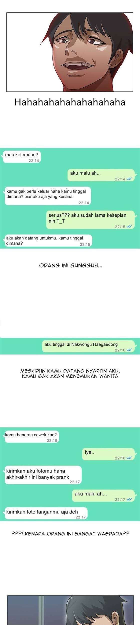 The Girl from Random Chatting! Chapter 14 - halaman 15