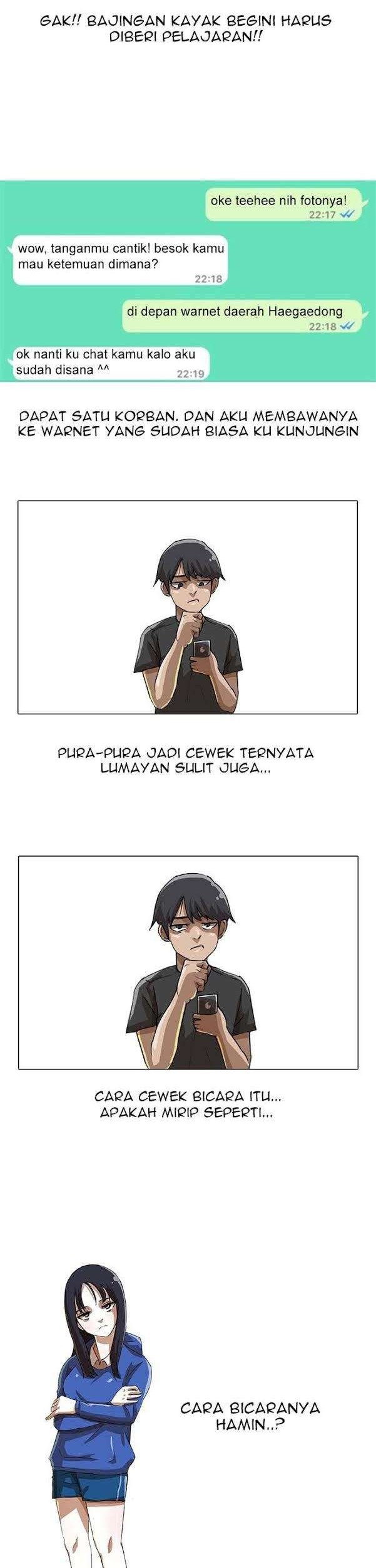 The Girl from Random Chatting! Chapter 14 - halaman 19