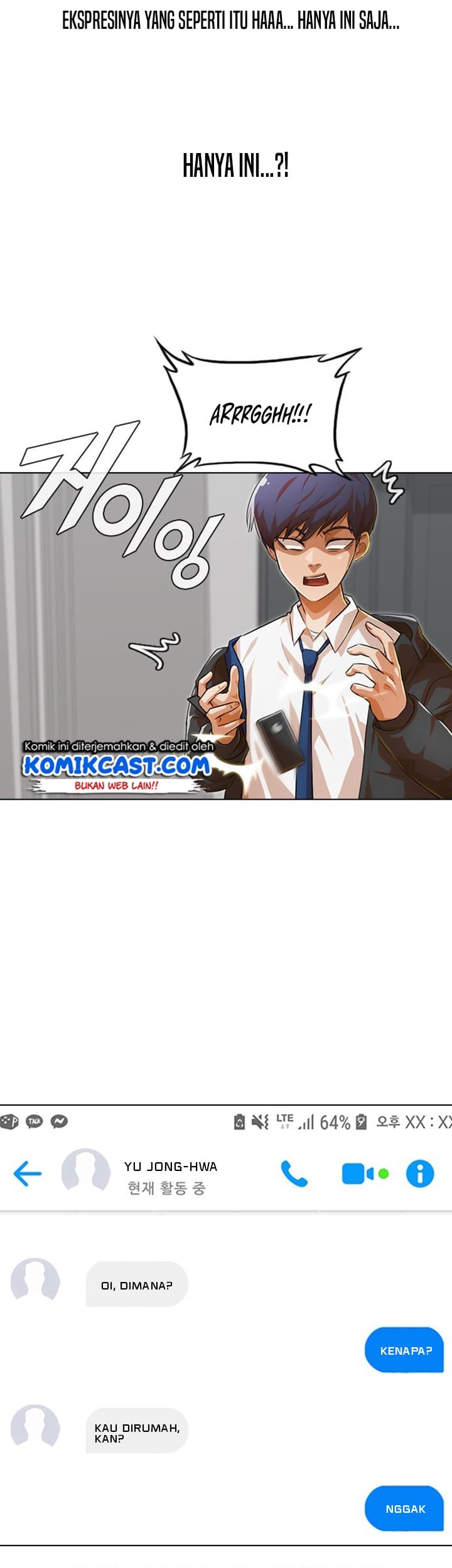 The Girl from Random Chatting! Chapter 140 - halaman 10