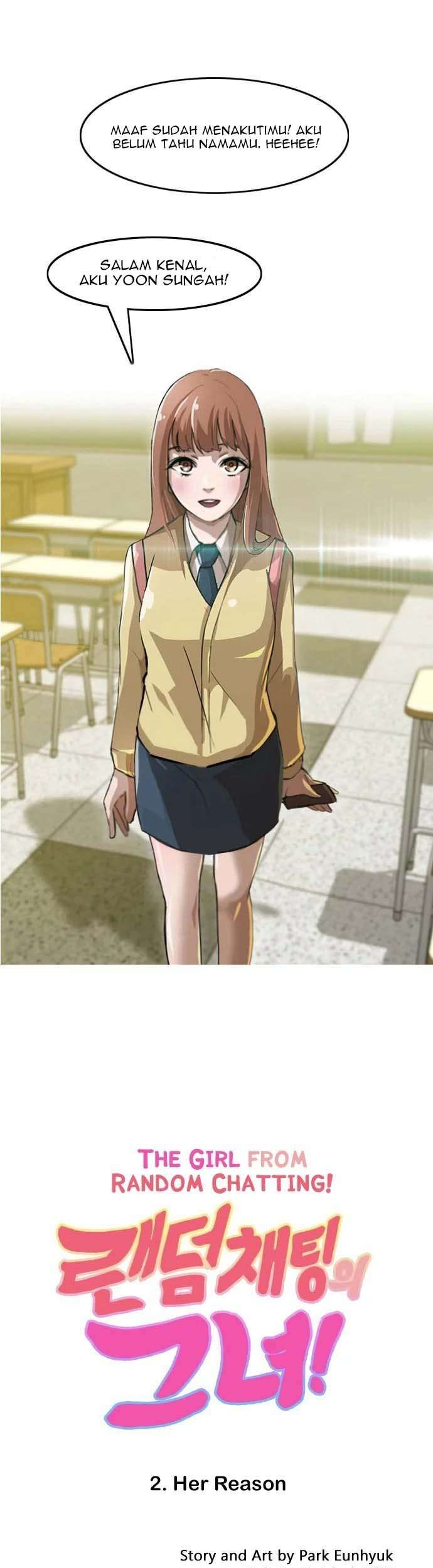 The Girl from Random Chatting! Chapter 2 - halaman 1