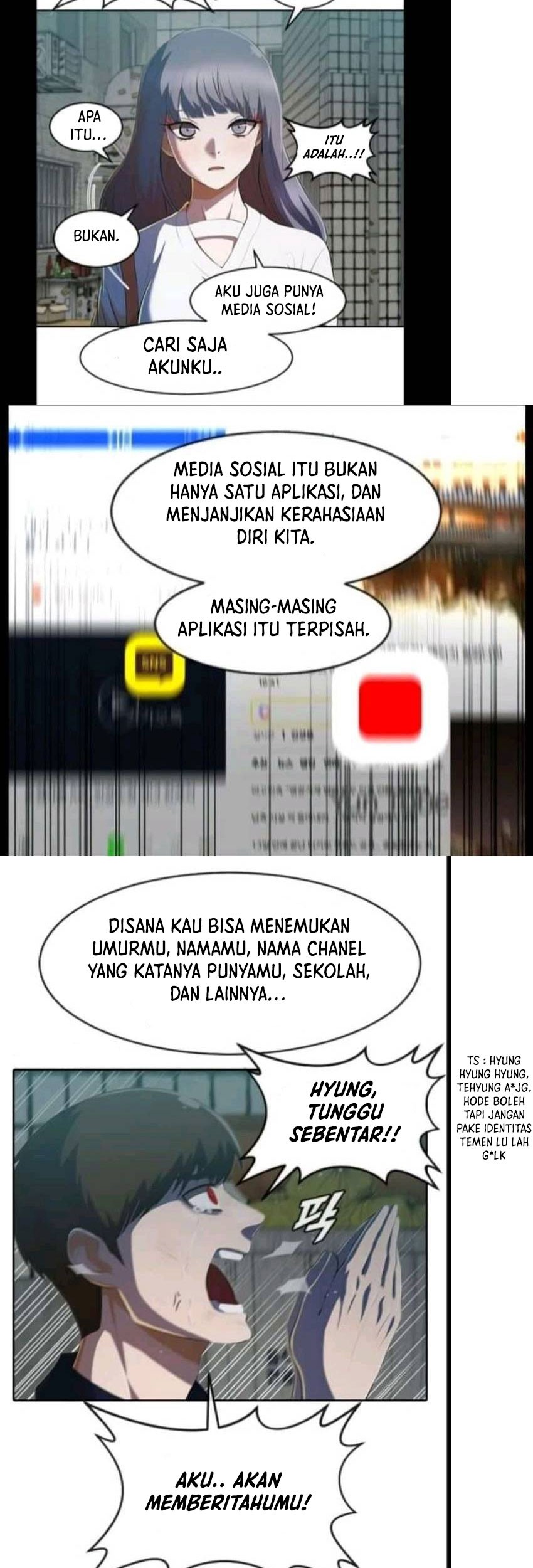 The Girl from Random Chatting! Chapter 215 - halaman 14