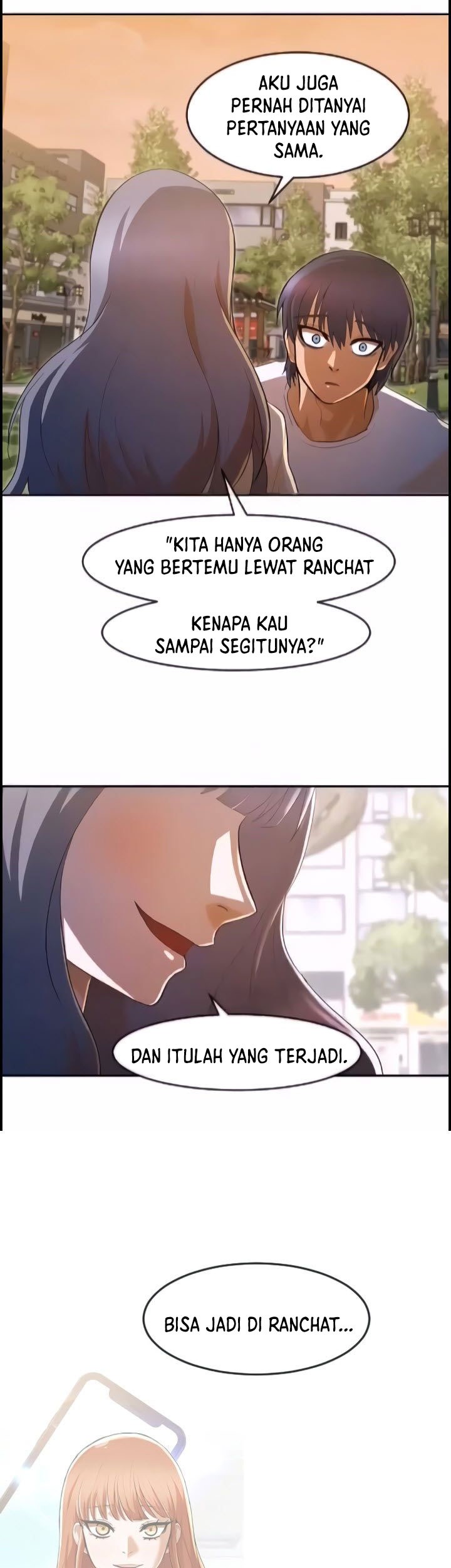 The Girl from Random Chatting! Chapter 216 - halaman 30