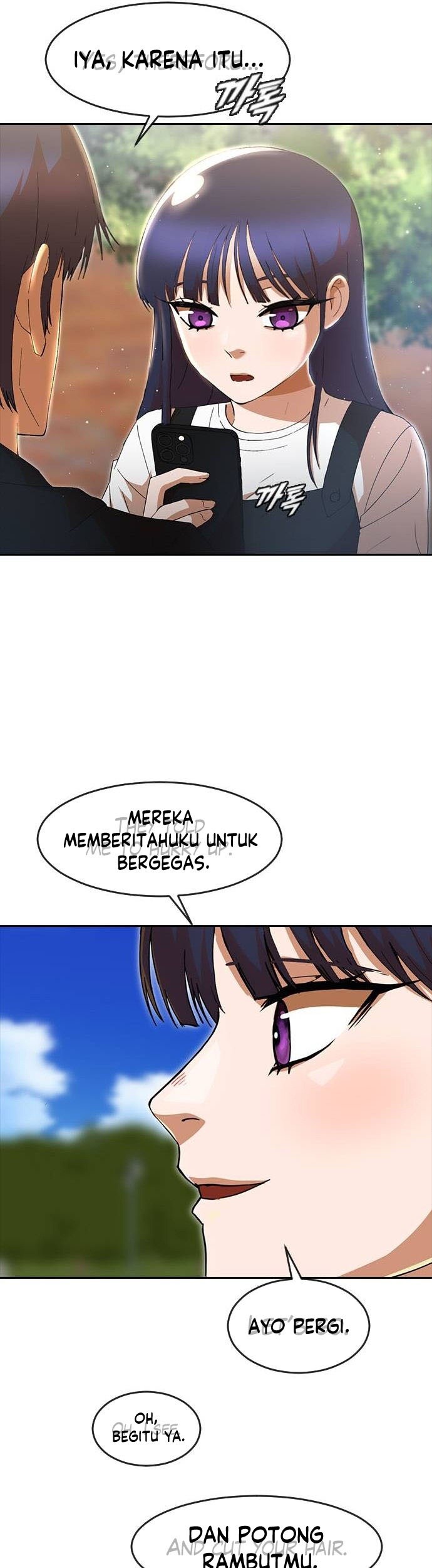 The Girl from Random Chatting! Chapter 249 - halaman 14