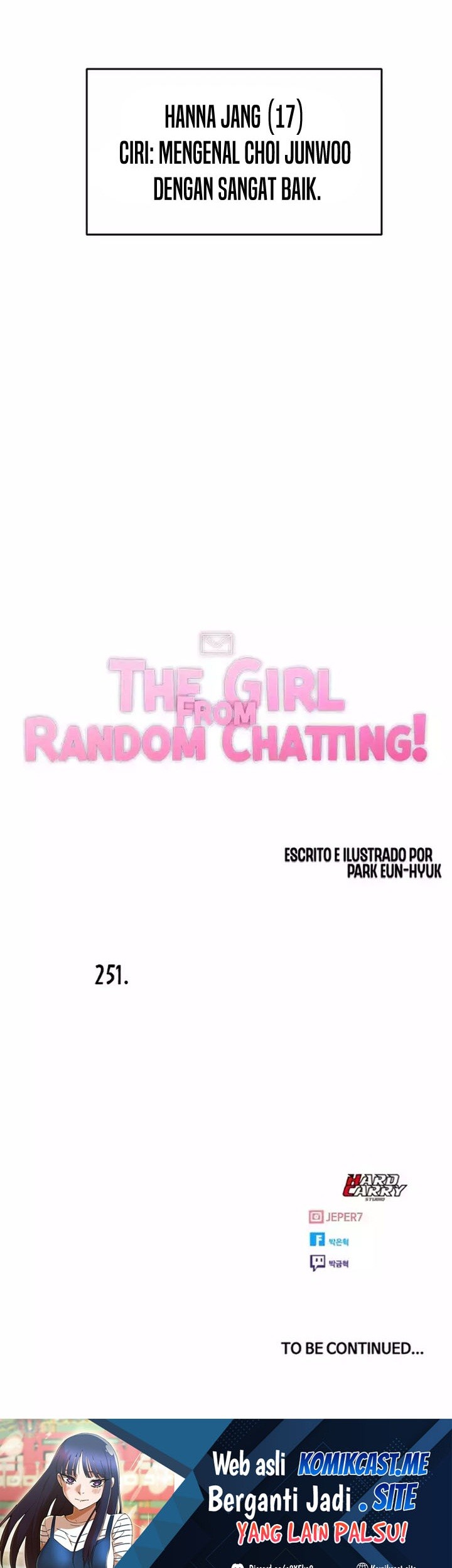 The Girl from Random Chatting! Chapter 251 - halaman 64