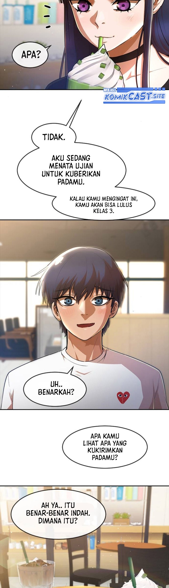 The Girl from Random Chatting! Chapter 259 - halaman 8