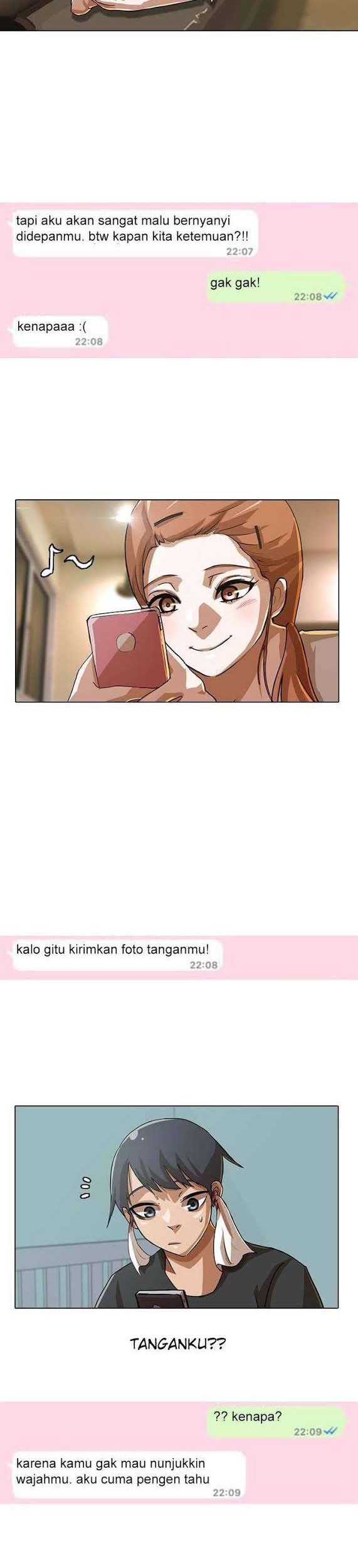 The Girl from Random Chatting! Chapter 28 - halaman 8