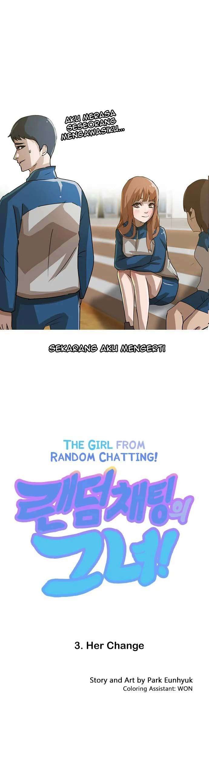 The Girl from Random Chatting! Chapter 3 - halaman 1