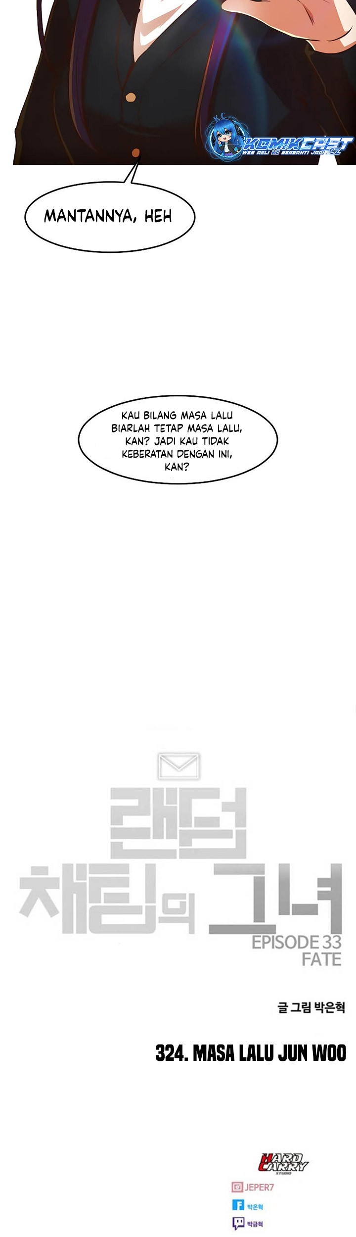 The Girl from Random Chatting! Chapter 324 - halaman 62