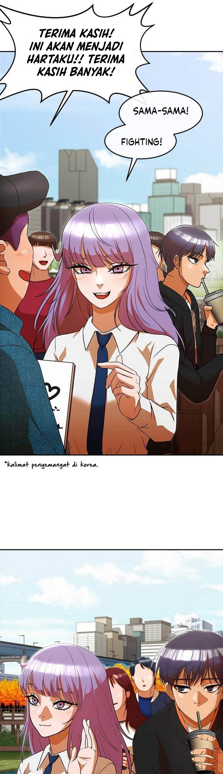 The Girl from Random Chatting! Chapter 332 - halaman 8
