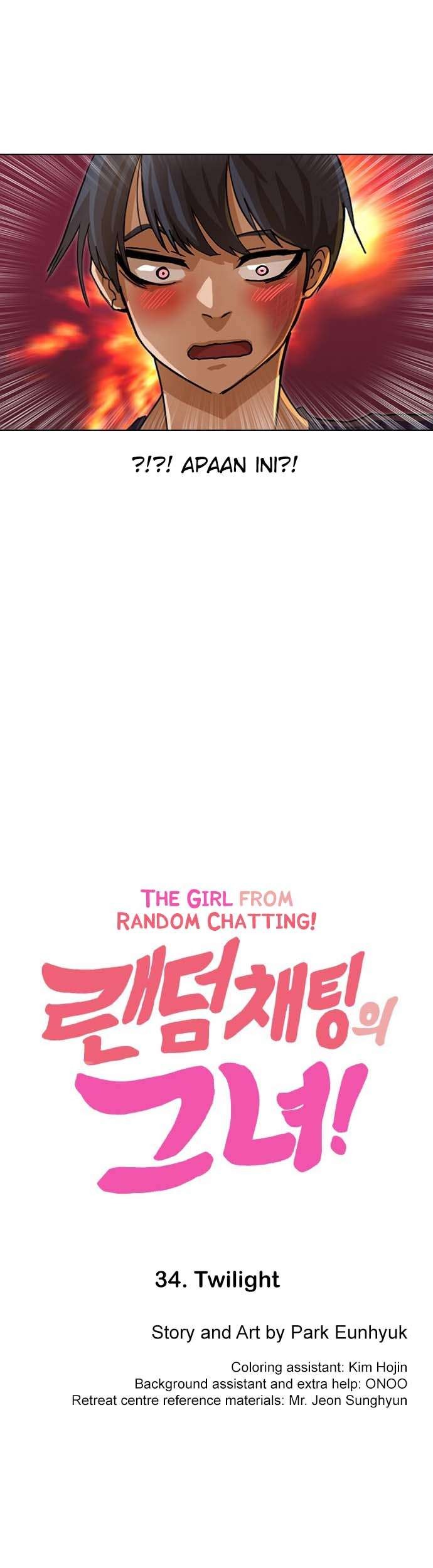 The Girl from Random Chatting! Chapter 34 - halaman 1