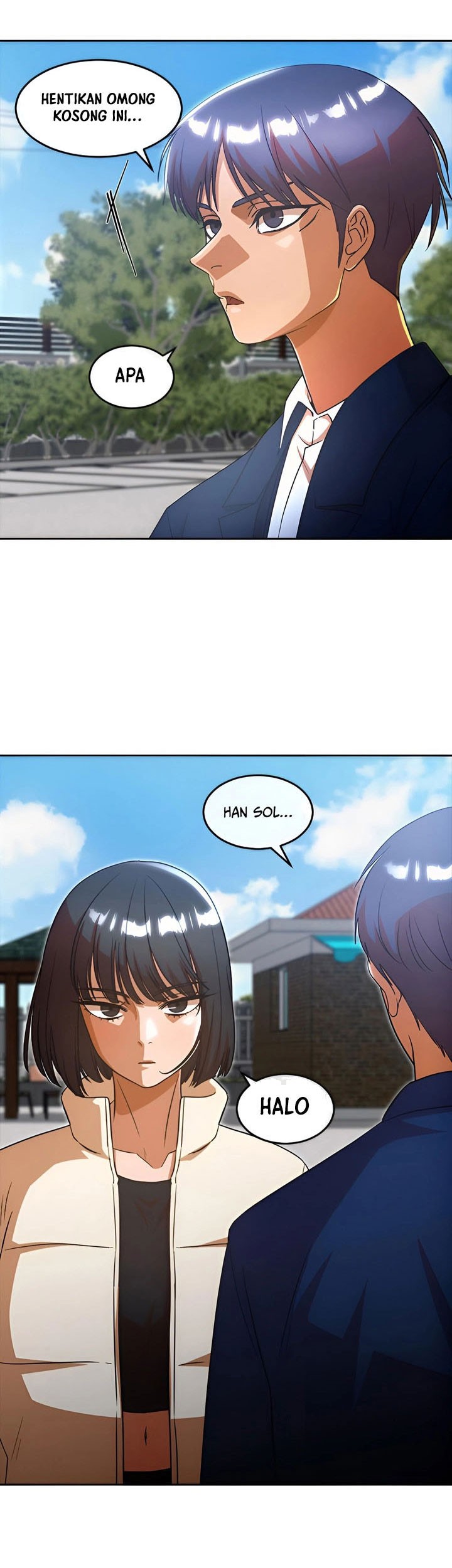 The Girl from Random Chatting! Chapter 343 - halaman 12