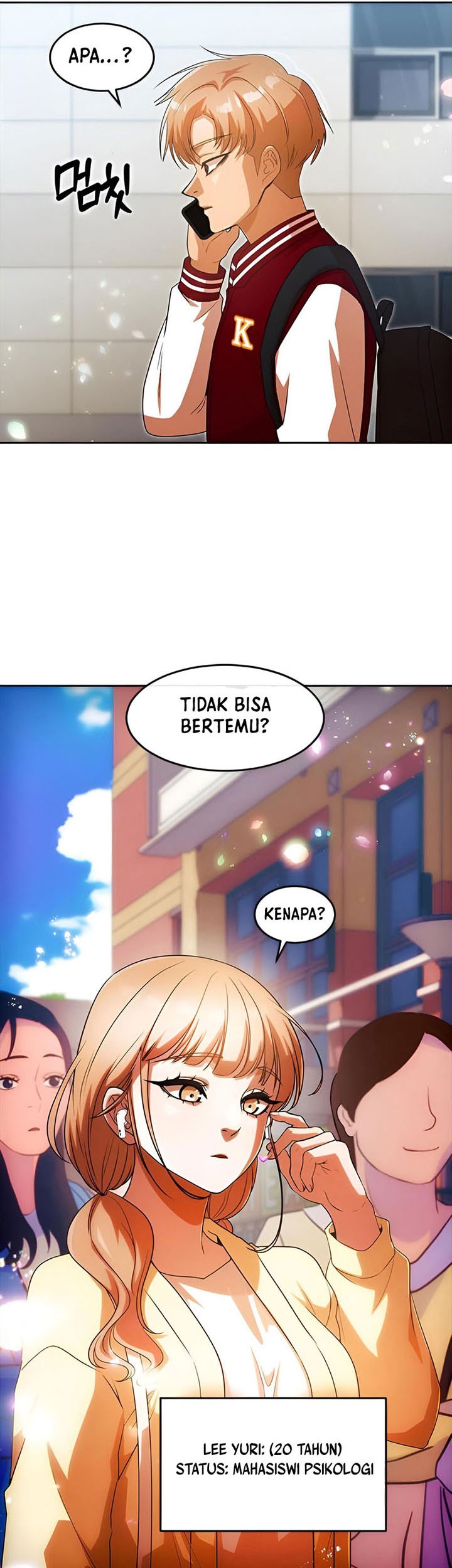 The Girl from Random Chatting! Chapter 347 - halaman 16