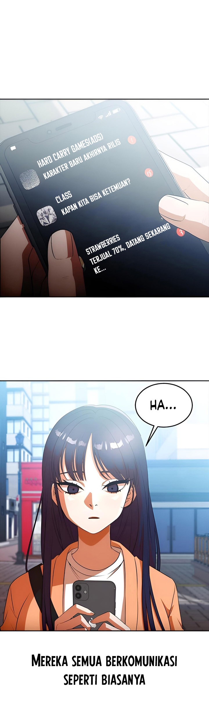 The Girl from Random Chatting! Chapter 348 - halaman 22