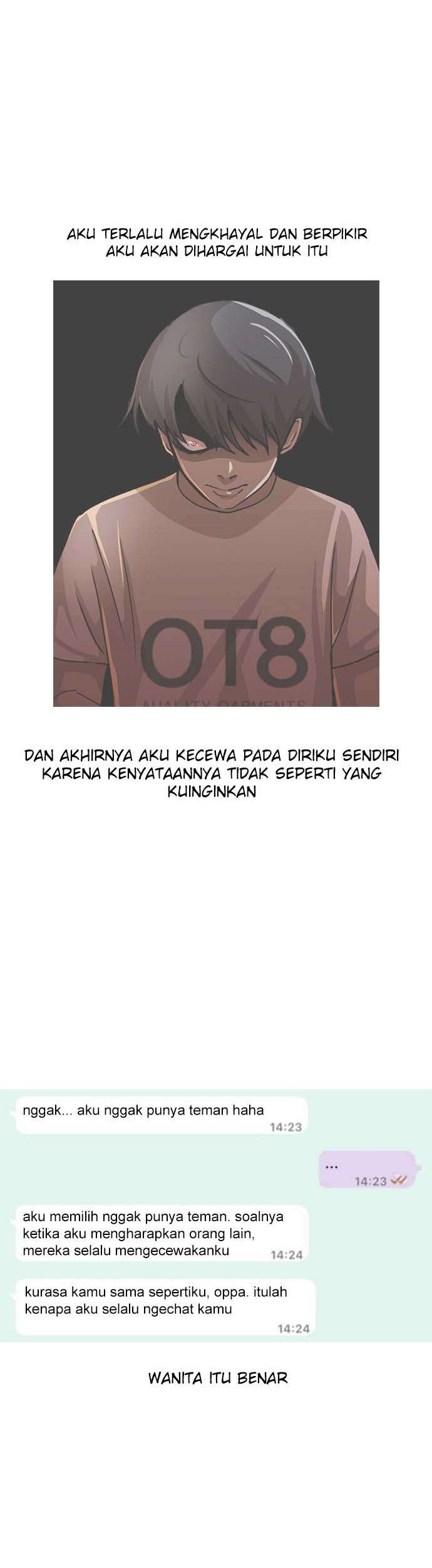 The Girl from Random Chatting! Chapter 43 - halaman 41