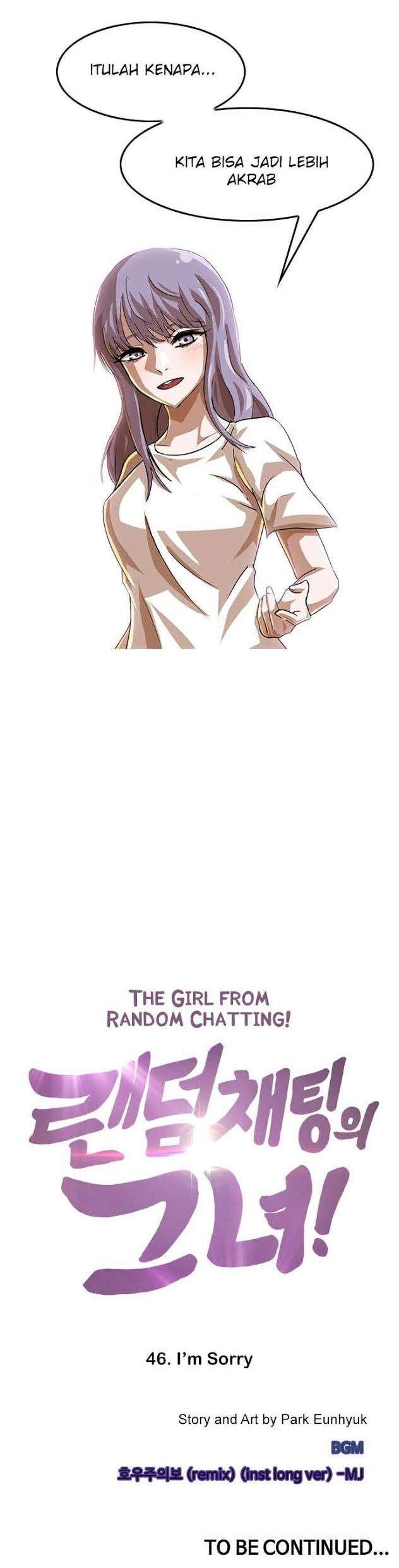The Girl from Random Chatting! Chapter 46 - halaman 57