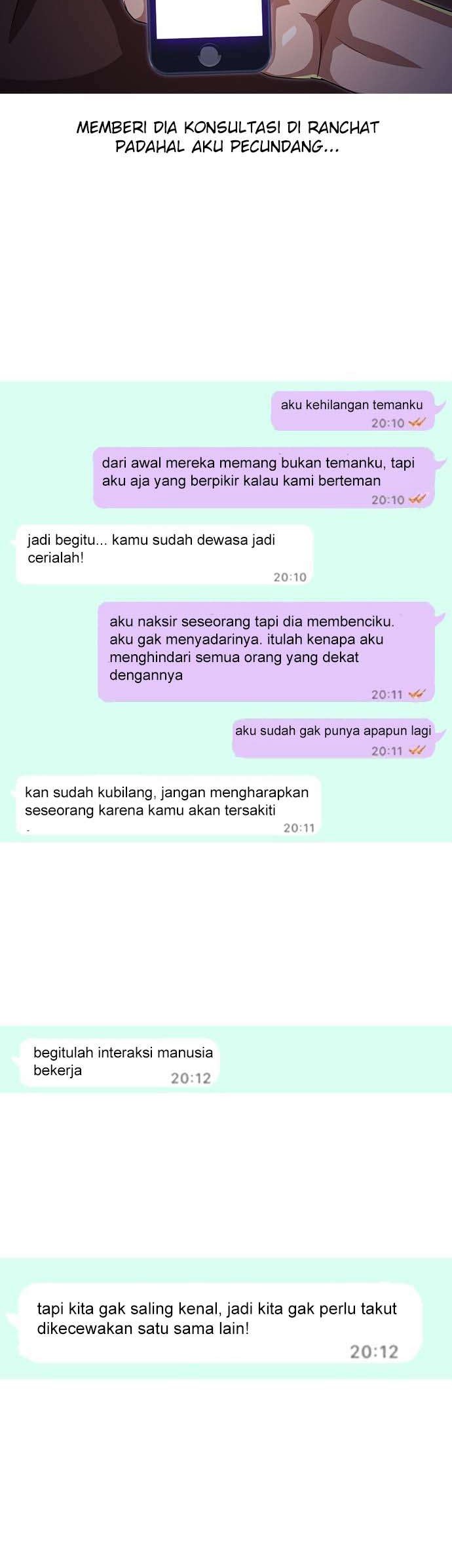 The Girl from Random Chatting! Chapter 47 - halaman 8
