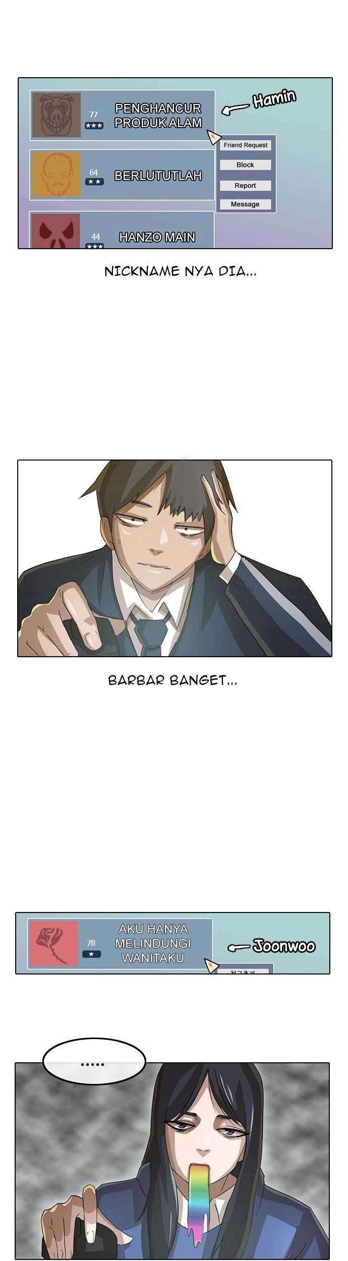 The Girl from Random Chatting! Chapter 5 - halaman 17