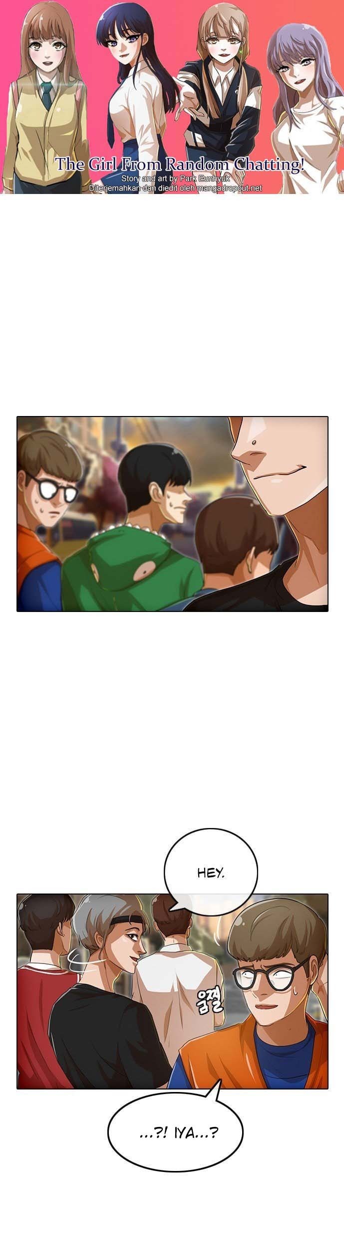 The Girl from Random Chatting! Chapter 84 - halaman 1