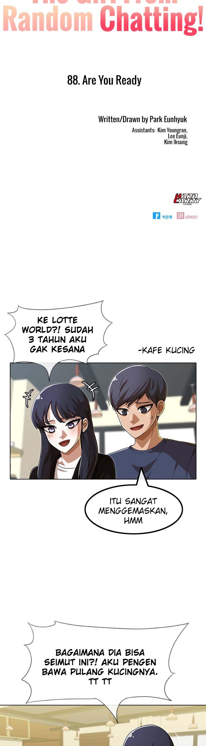 The Girl from Random Chatting! Chapter 92 - halaman 13