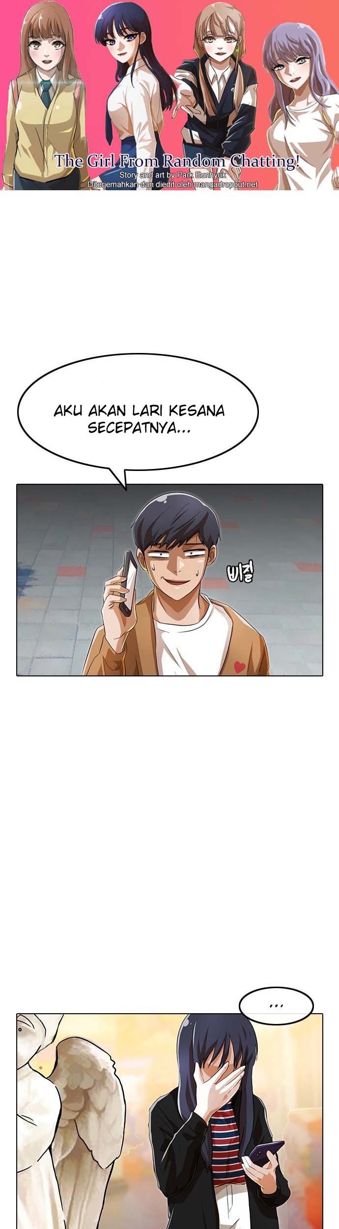 The Girl from Random Chatting! Chapter 93 - halaman 1