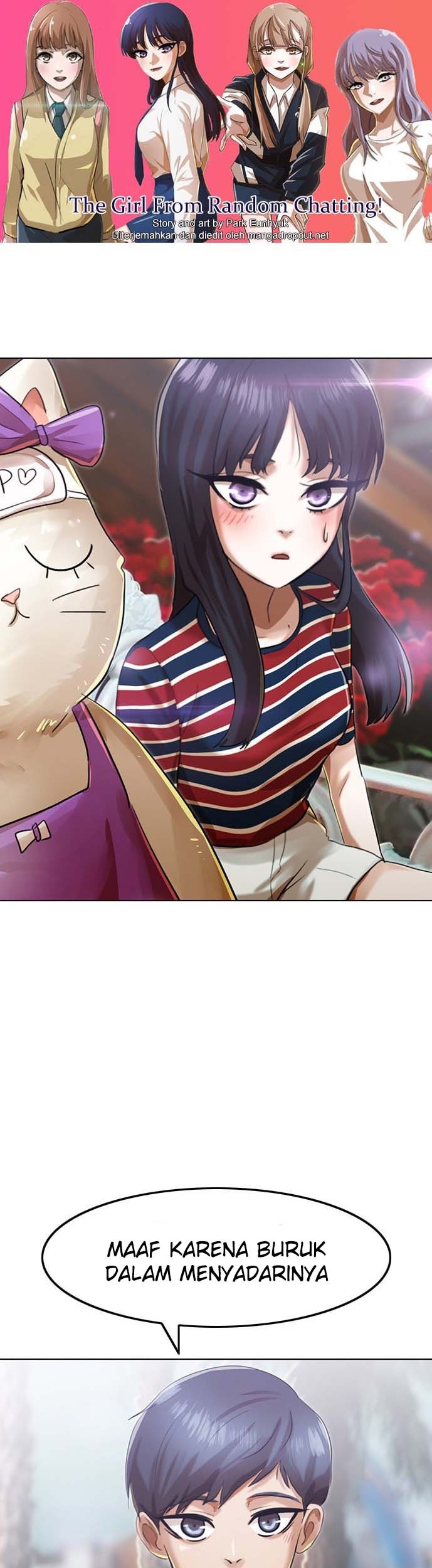 The Girl from Random Chatting! Chapter 96 - halaman 1