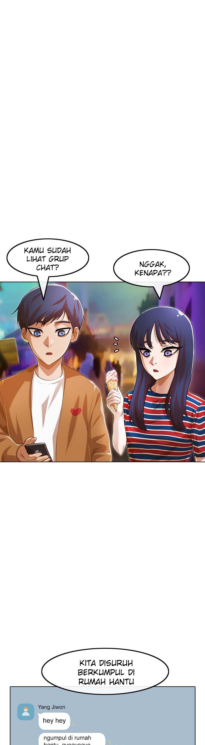 The Girl from Random Chatting! Chapter 97 - halaman 28