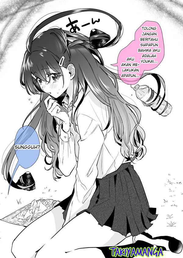 The Girl I Was Interested in Was a Two-Mouthed Youkai Chapter 0 - halaman 1