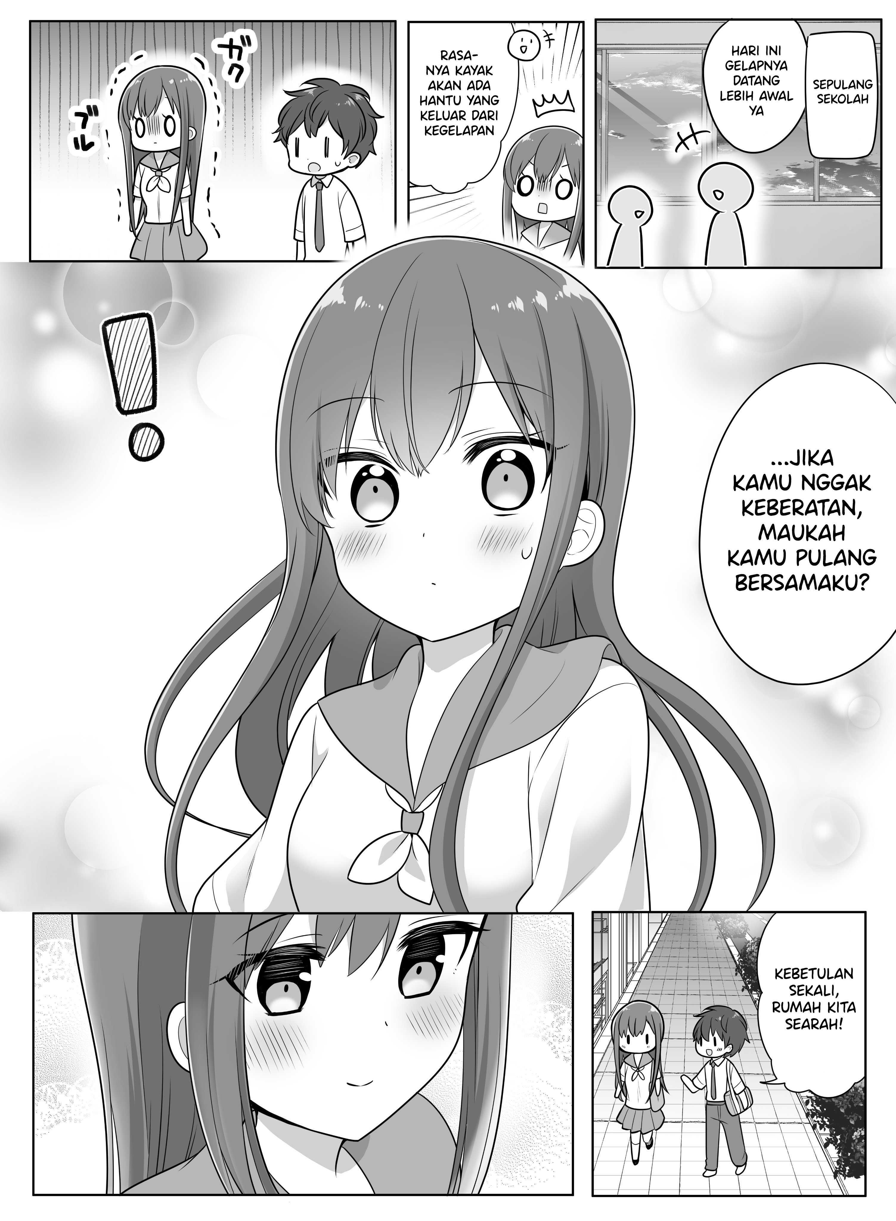 The Girl Sitting Next to Me Who Is Always Quiet Chapter 0 - halaman 3