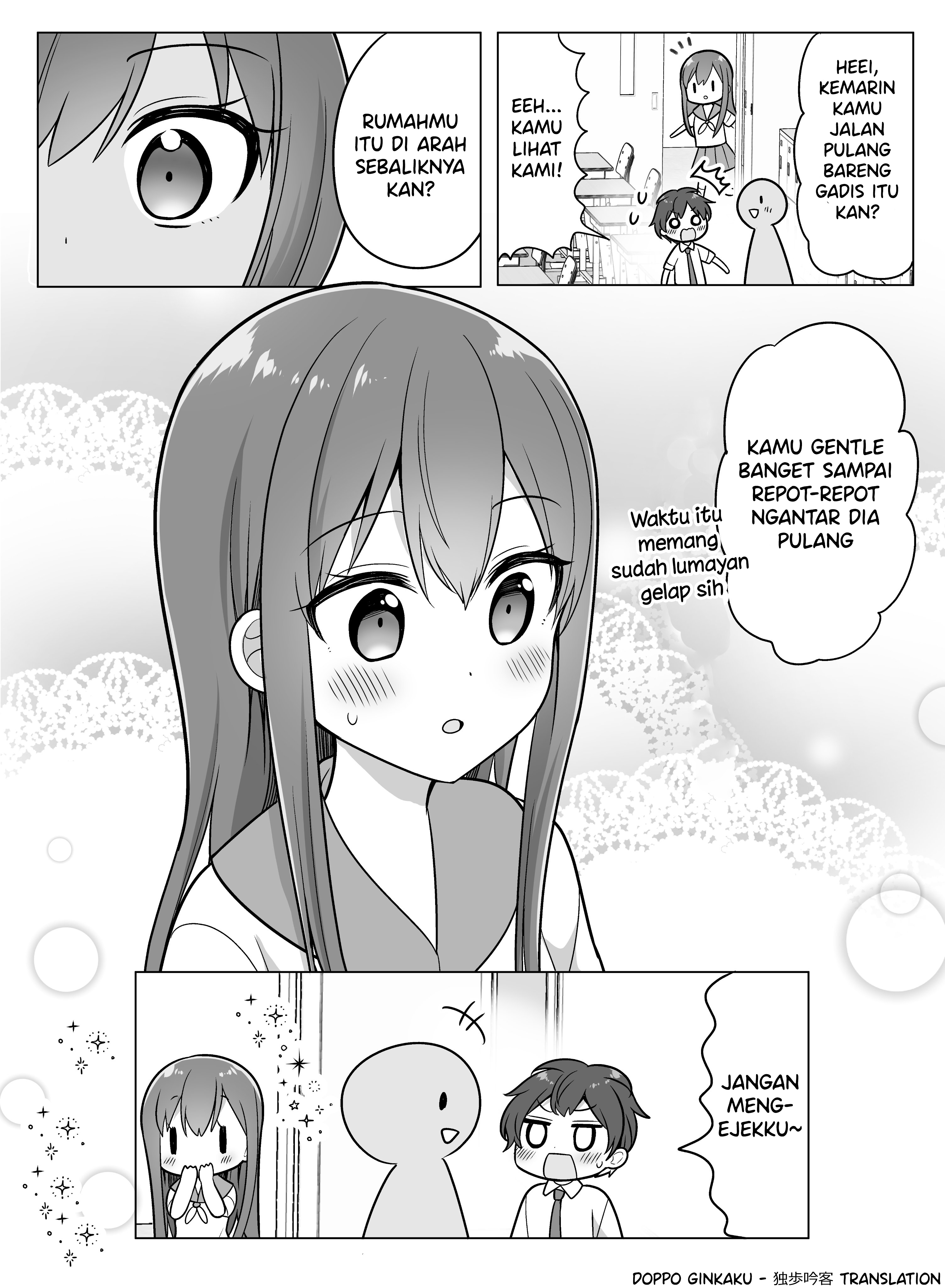 The Girl Sitting Next to Me Who Is Always Quiet Chapter 0 - halaman 4