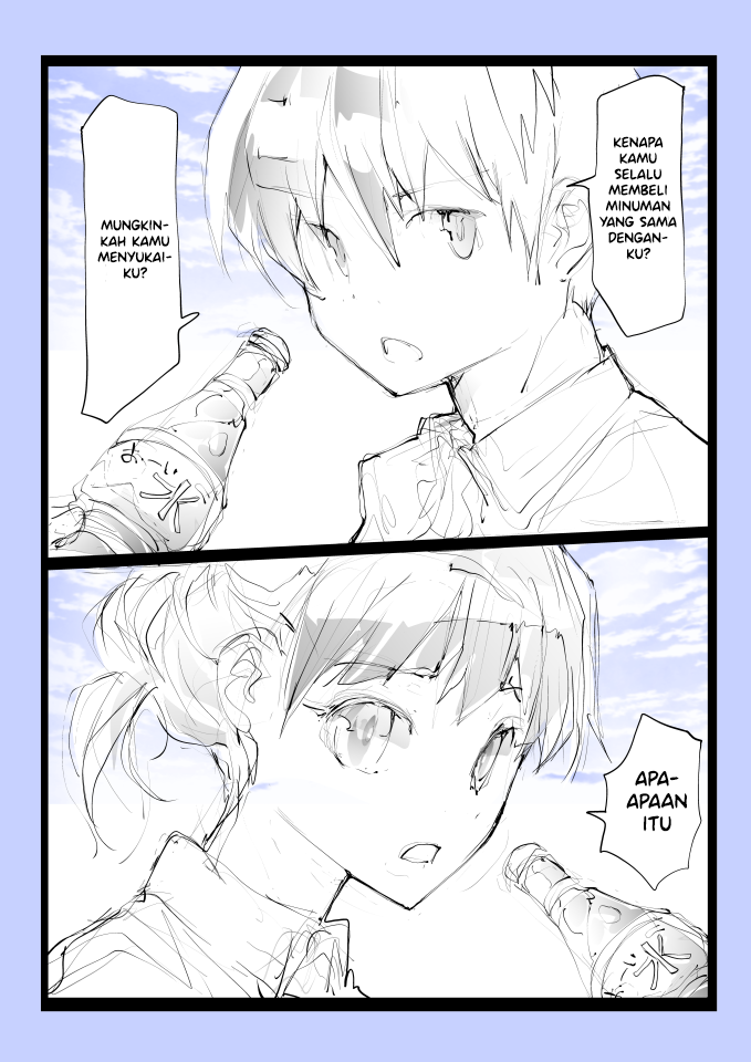 The Girl Who Buys the Same Drink as Her Male Friend Every Single Day Chapter 0 - halaman 1